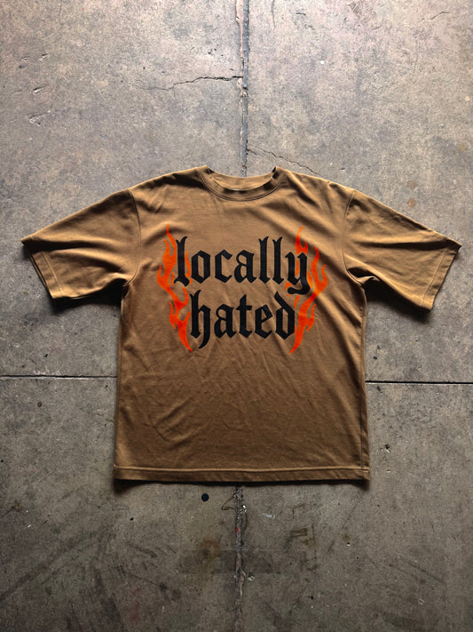 LOCALLY HATED (large crop hemmed boxy fit)