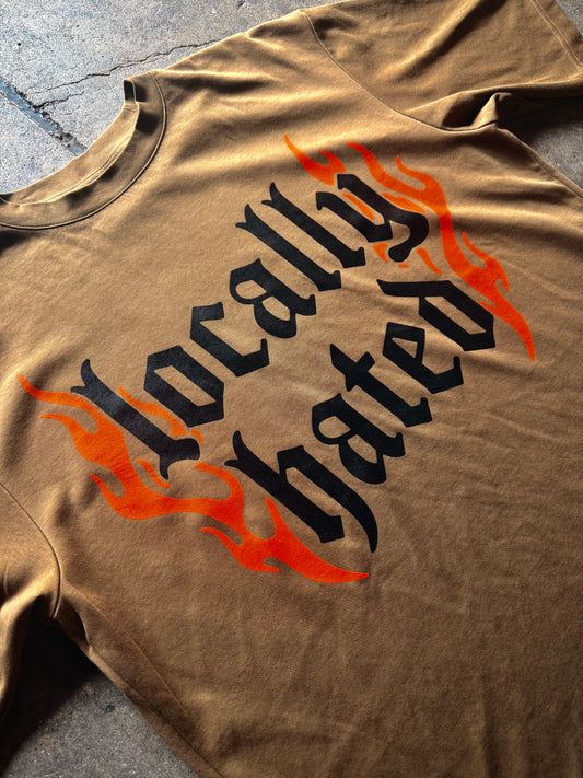 LOCALLY HATED (large crop hemmed boxy fit)