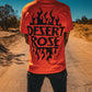 ORANGE " FLAME ON " TEE