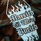 MARRIED TIL BURIED ARMY JACKET (large oversized fit)