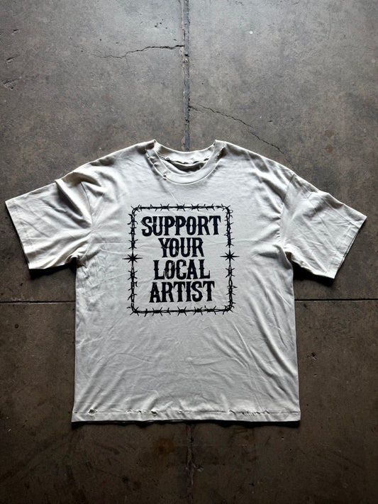 SUPPORT YOUR LOCAL ARTIST (large oversized boxy fit)