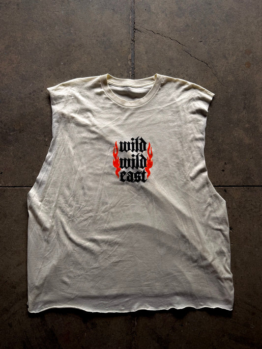 WILD WILD EAST (large unisex muscle tank oversized fit)